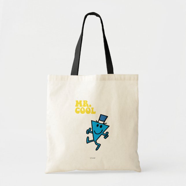 Mr. Cool | Yellow Lettering Tote Bag (Front)