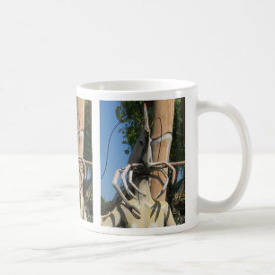 Mr Crustacean AKA Lobster Head ... Buddhist Hell Coffee Mug