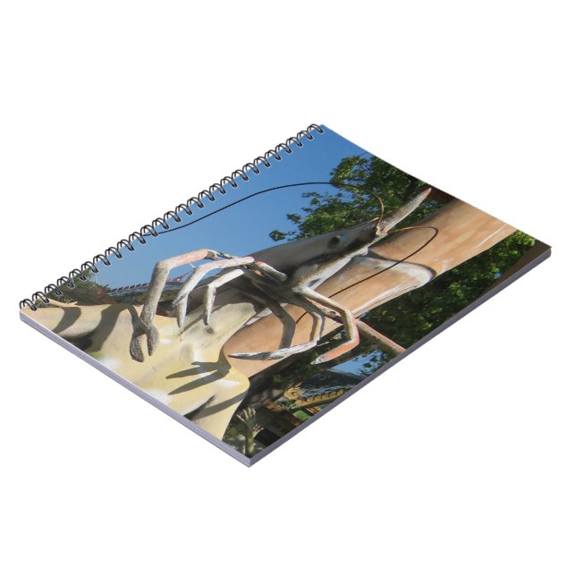 Mr Crustacean AKA Lobster Head ... Buddhist Hell Notebook (Left Side)