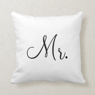 Mr.Customized Throw Pillow