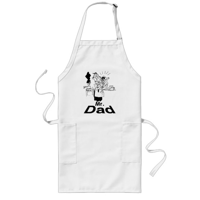 Mr. Dad Long Apron (Front)