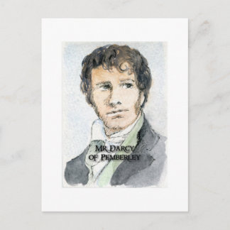 Mr Darcy of Pemberley Postcard