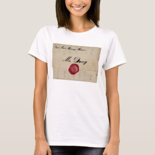 Mr Darcy Regency Love Letter T-Shirt