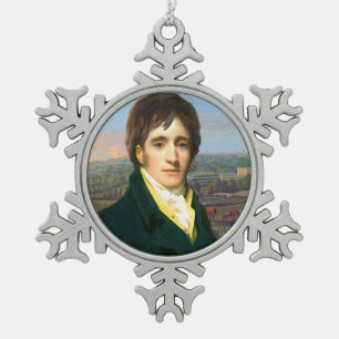 Mr. Darcy Snowflake Ornament