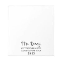 Mr. Darcy: Unrealistic Expectations Since 1813 I