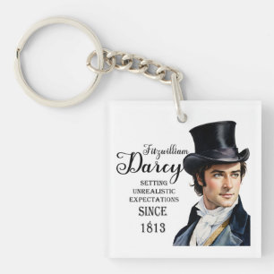 Mr. Darcy Unrealistic Expectations Women's  Keychain