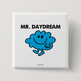 Mr. Daydream Classic Pose 2 Inch Square Button