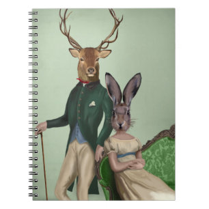 Mr Deer and Mrs Rabbit 2 Notebook