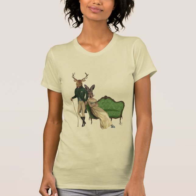 Mr Deer and Mrs Rabbit 2 T-Shirt (Front)