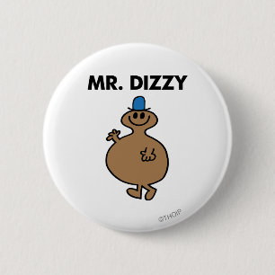 Mr. Dizzy Classic Pose 2 Inch Round Button