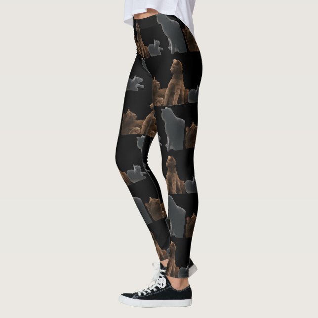 Mr. E and Ragnar Leggings (Left)