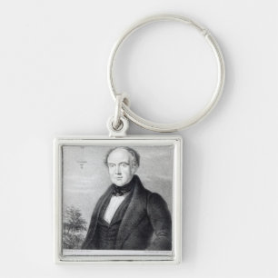 Mr. Edward Spencer, lithograph by Day & Haghe Keychain
