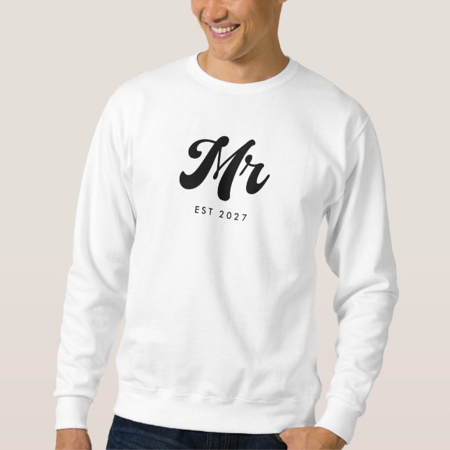 Mr EST year Sweatshirt (Front)