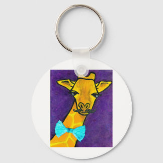 Mr. Fancy Giraffe Keychain
