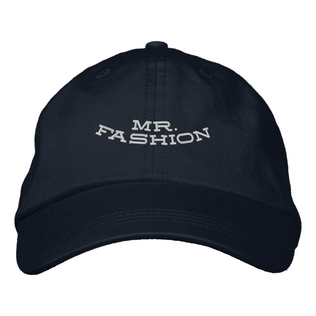 Mr. Fashion's Signature Hat Elevate Your Style Cap (Front)