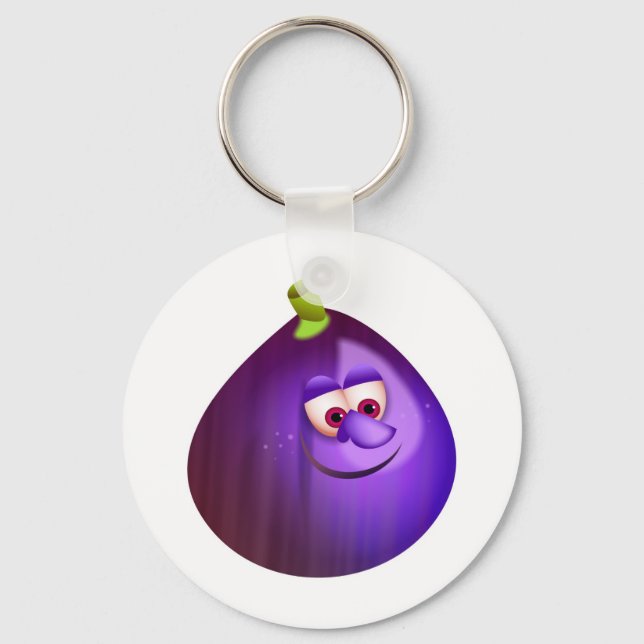 Mr Fig Keychain (Front)