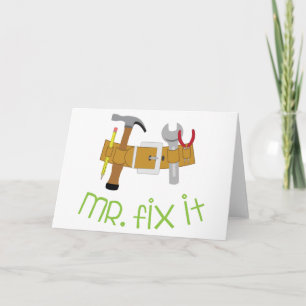 Mr Fix It Card
