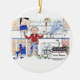 Mr. Fix It Ceramic Ornament
