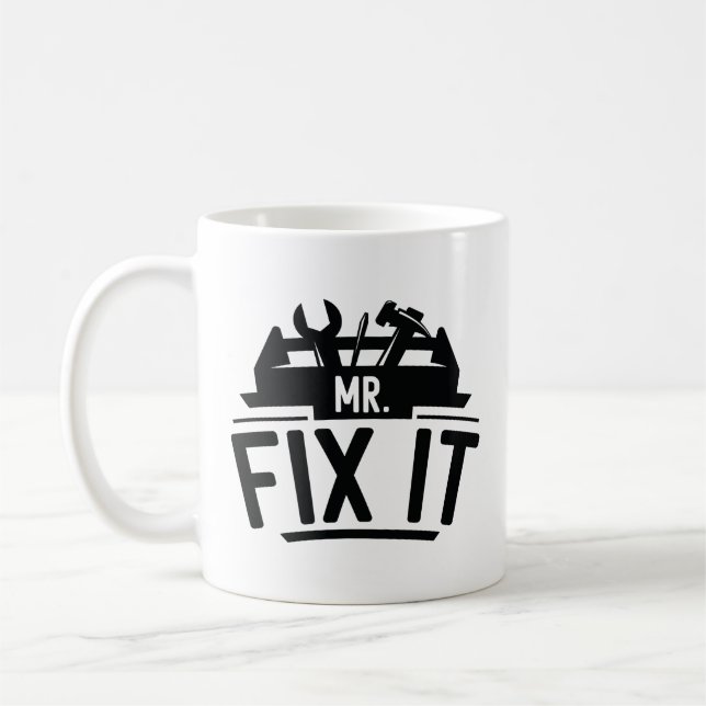 Mr Fix It Coffee Mug (Left)