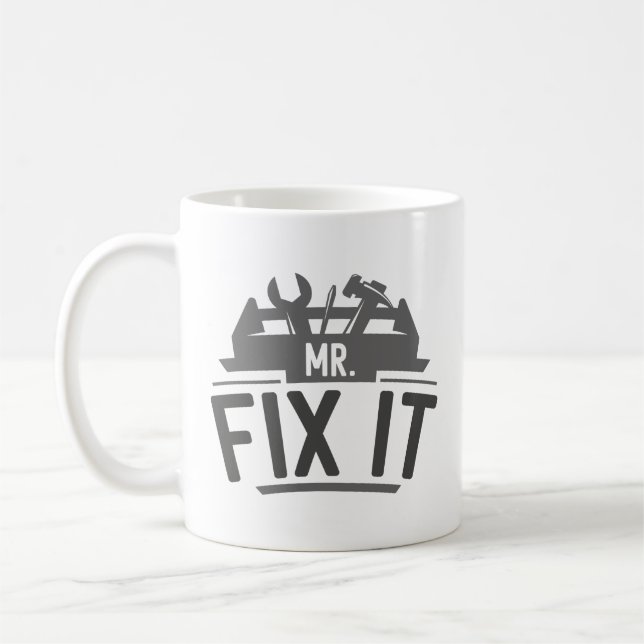 Mr Fix It Coffee Mug (Left)