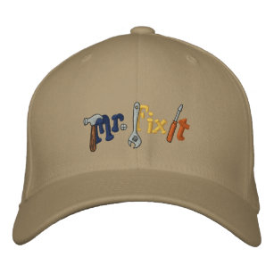 Mr Fix It Embroidered Hat