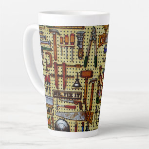 Mr. Fix It Handyman Latte Mug
