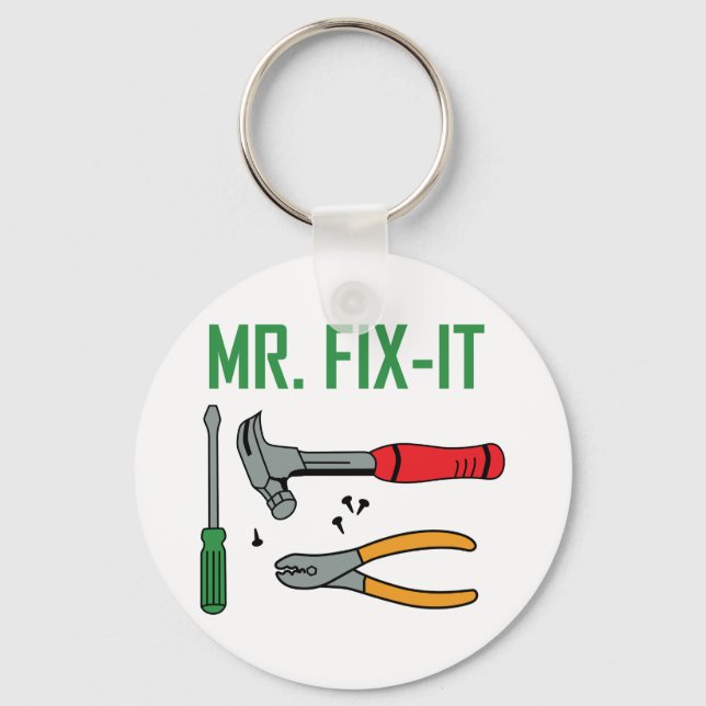 Mr Fix It Keychain (Front)