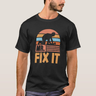 Mr Fix It Tinkerer Repair Fixing Handyman Premium T-Shirt