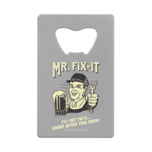 Mr. Fixit: After this Beer Wallet Bottle Opener