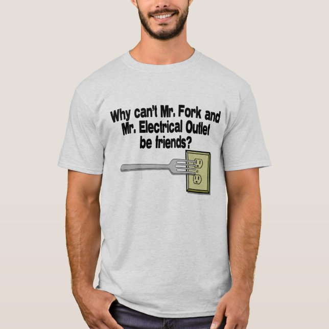 Mr Fork & Mr. Outlet T-Shirt (Front)