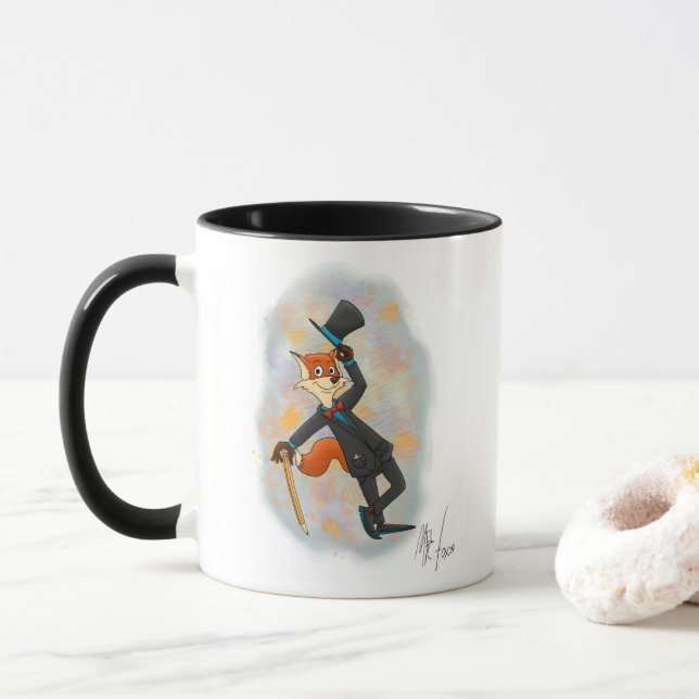 Mr. Fox Mug (With Donut)