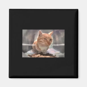 Mr Fresh Cat Meme Side Eye Cat  Magnet