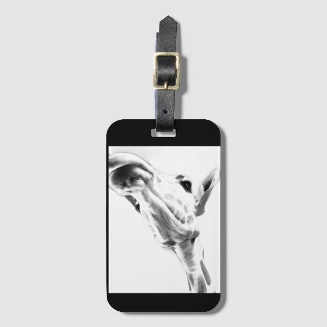 Mr Frisky Luggage Tag #1 (Front Vertical)