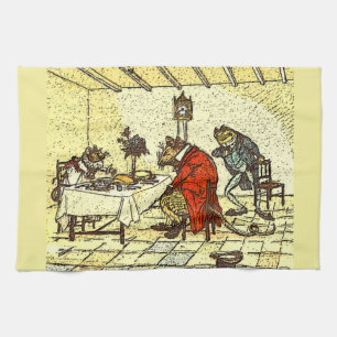 Mr. Frog, Mr. Rat and Miss Mouse    Kitchen Towel