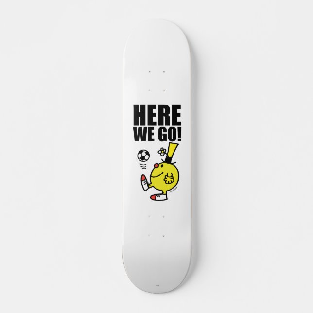 Mr. Funny Juggling A Soccer Ball Skateboard (Front)