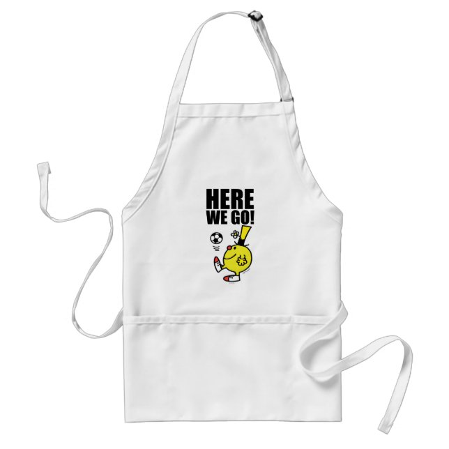 Mr. Funny Juggling A Soccer Ball Standard Apron (Front)