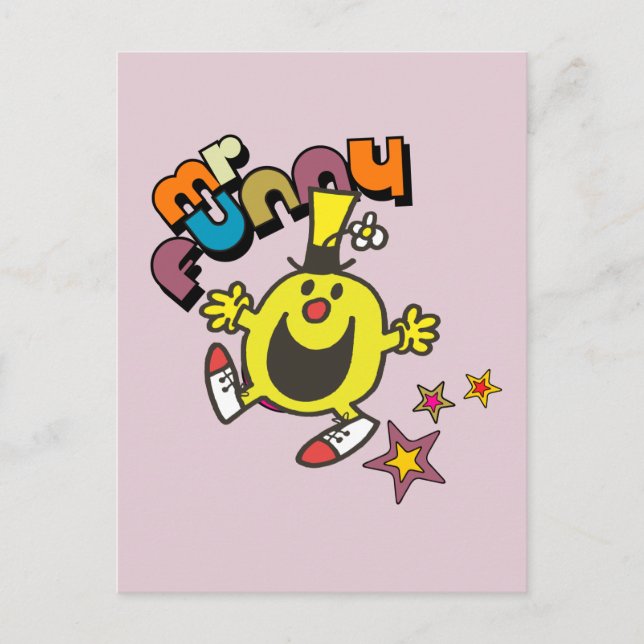 Mr. Funny | Shining Stars Postcard (Front)