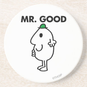 Mr. Good   Green Hat Coaster
