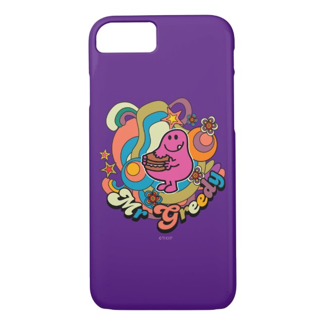 Mr. Greedy | Colourful Swirls & Stars Case-Mate iPhone Case (Back)