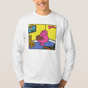 Mr. Greedy Living Room Eating T-Shirt