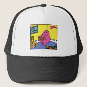 Mr. Greedy   Living Room Eating Trucker Hat