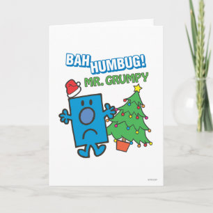 Mr. Grumpy   Bah Humbug Holiday Card