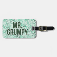 Mr Grumpy | Green Name and Character Toss Pattern
