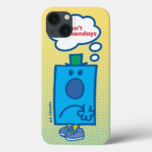 Mr Grumpy I Don't Like Mondays Thought Bubble iPhone 13 Case