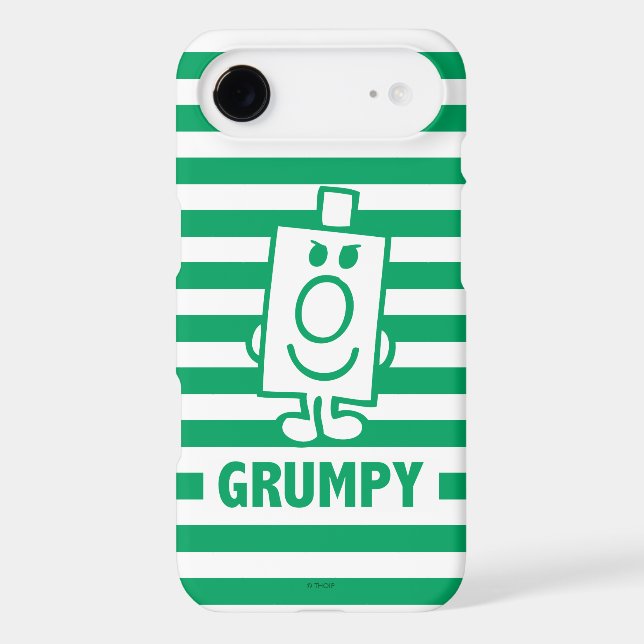 Mr Grumpy | Mischievous Grin and Green Stripes (Back)