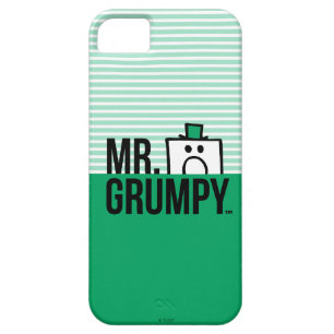Mr Grumpy Peeking Head Over Name