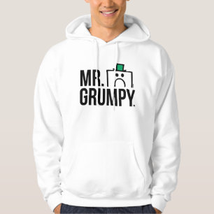 Mr Grumpy Peeking Head Over Name Hoodie