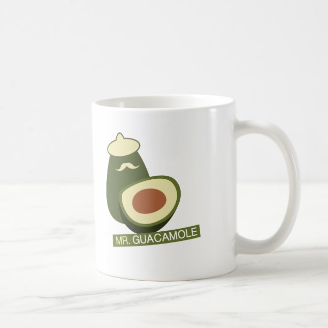 Mr. Guacamole Coffee Mug (Right)