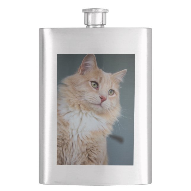 Mr. Handsome  Hip Flask (Front)