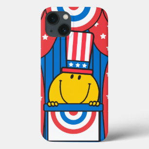 Mr. Happy at the Podium iPhone 13 Case
